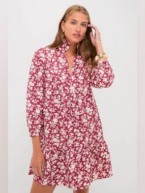 NWT Tuckernuck Pomegranate Bloom Palmerston Dress XXL